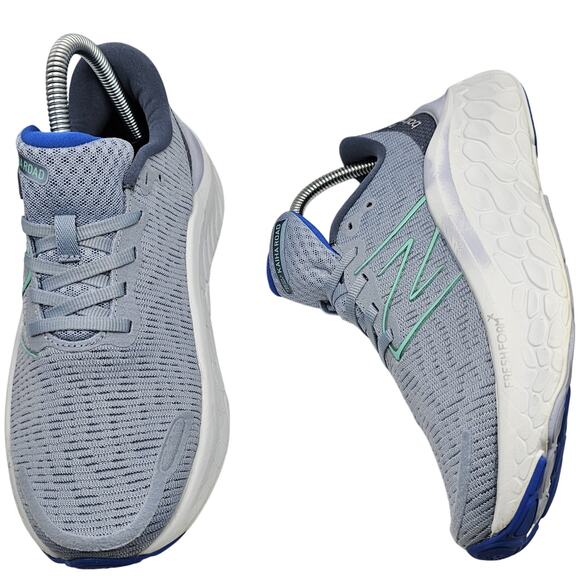 New Balance Fesh Foam X Kaiha Road v1 Artic Light Grey Mint Womens 6.5 B Shoes - Picture 2 of 11